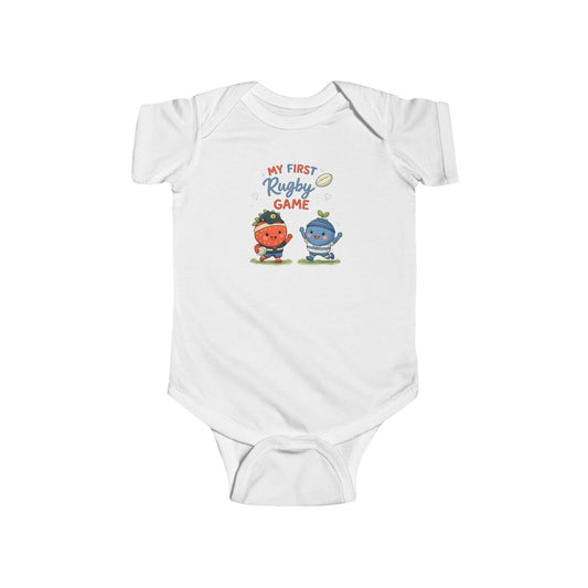 "My First Rugby Game" Onesie