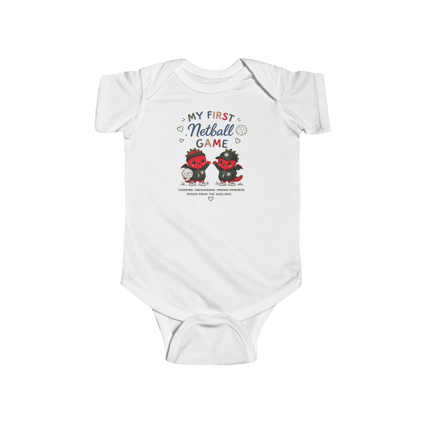 "My First Netball Game" Onesie