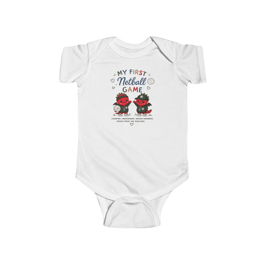 "My First Netball Game" Onesie