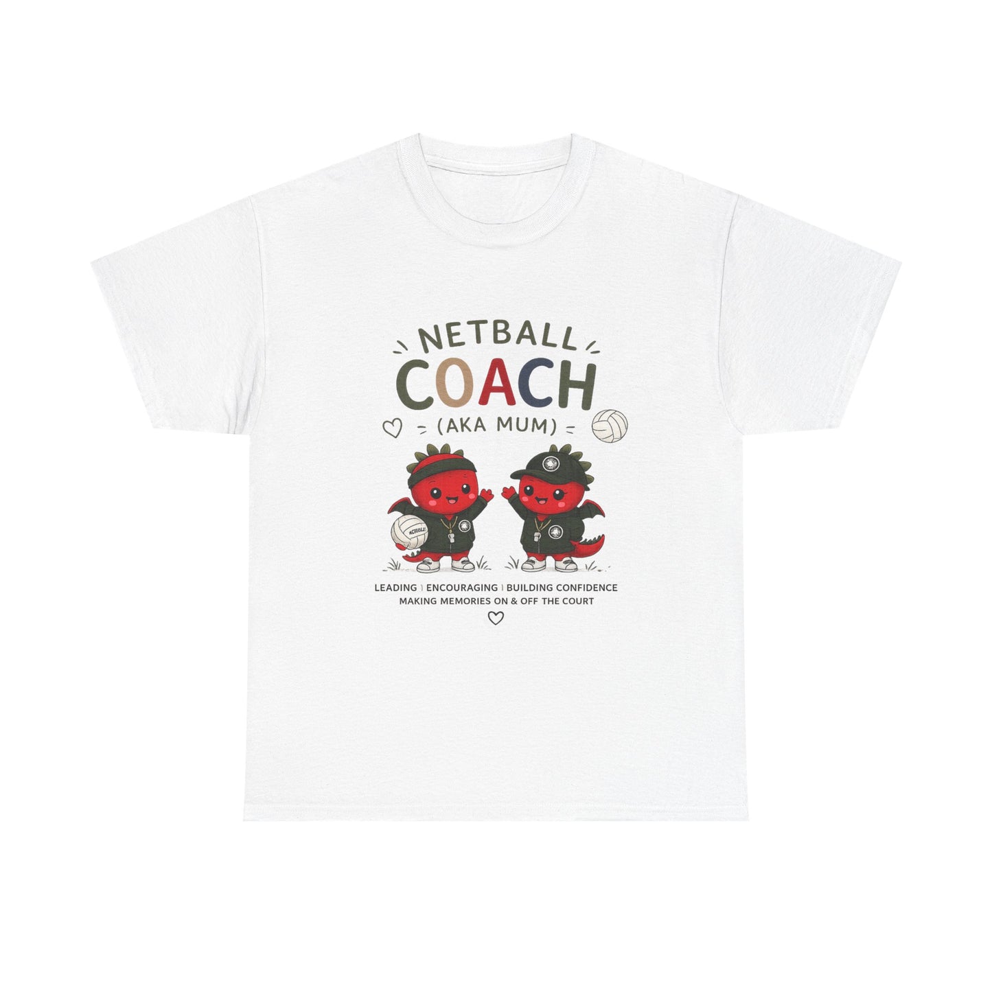 "Netball Coach AKA Mum" T-Shirt