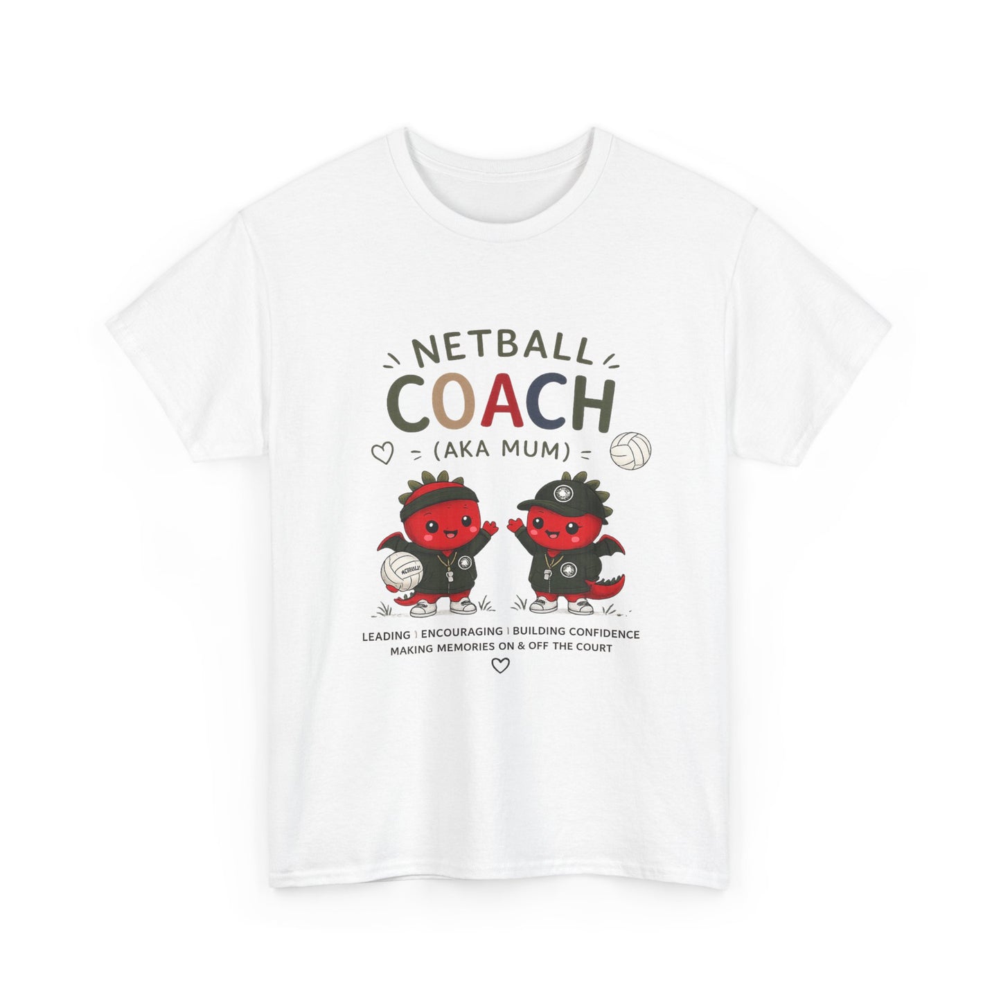 "Netball Coach AKA Mum" T-Shirt