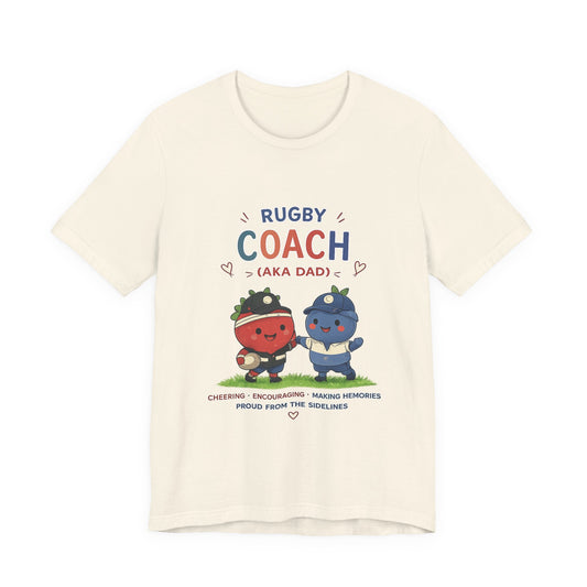 "Rugby Coach (aka Dad)" T-Shirt