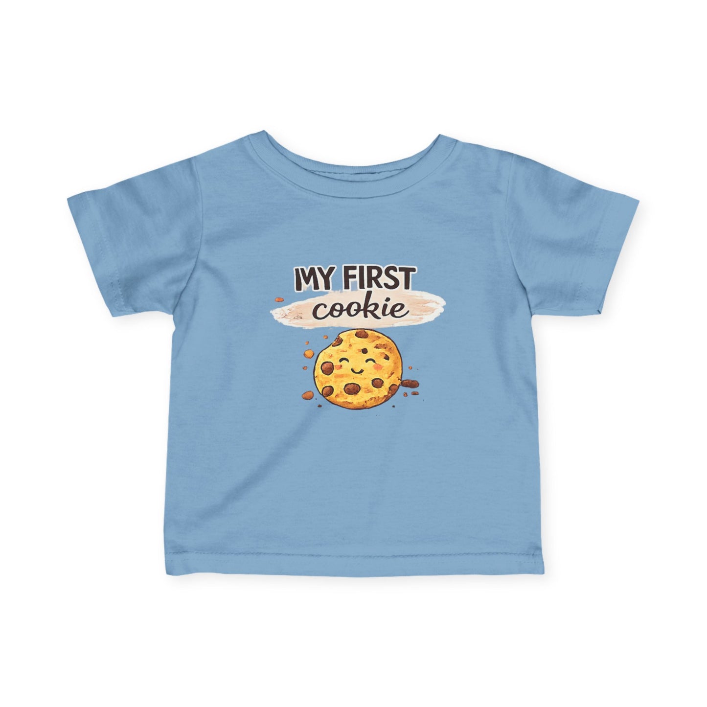Infant Tee — "My First Cookie" Cute Baby Shirt