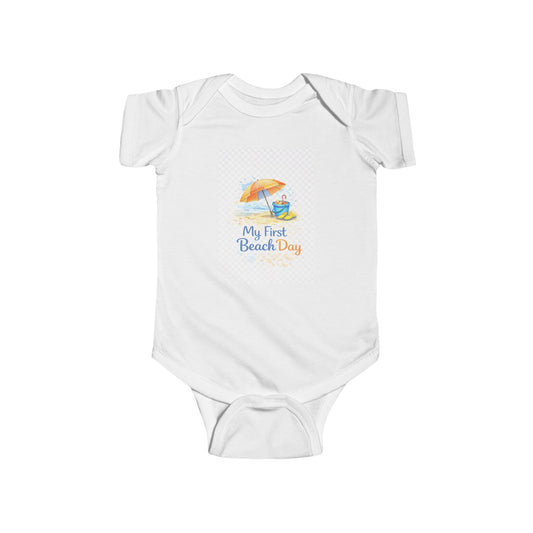 "My First Beach Day" Onesie