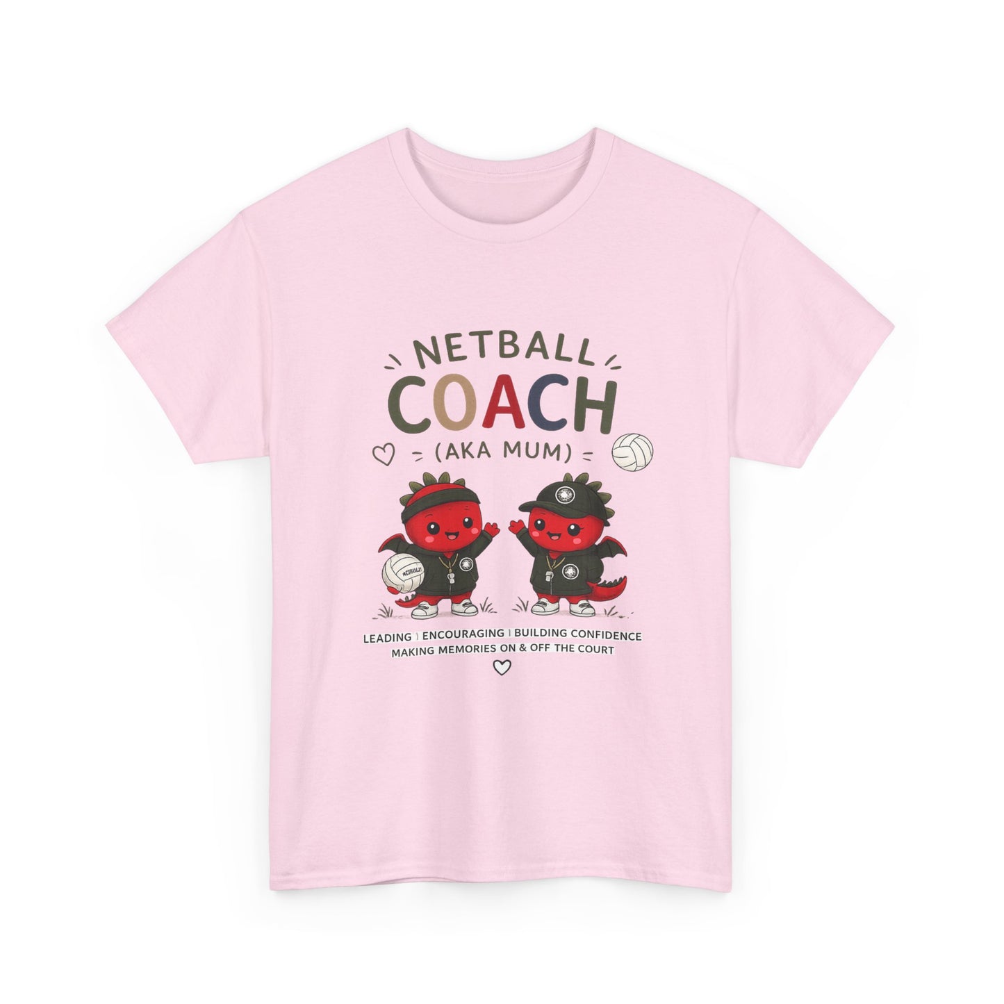 "Netball Coach AKA Mum" T-Shirt