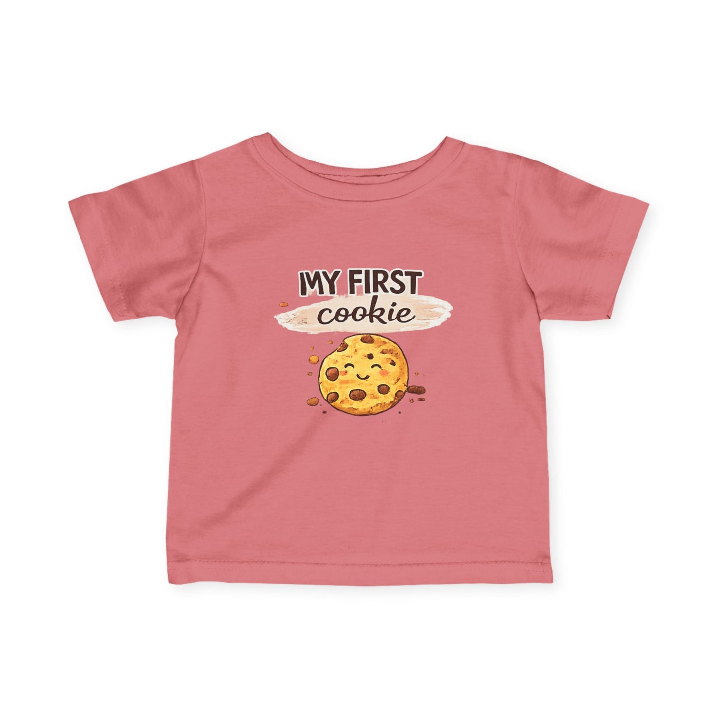 Infant Tee — "My First Cookie" Cute Baby Shirt